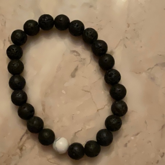 Black & White diffuser bracelet - Picture 1 of 1